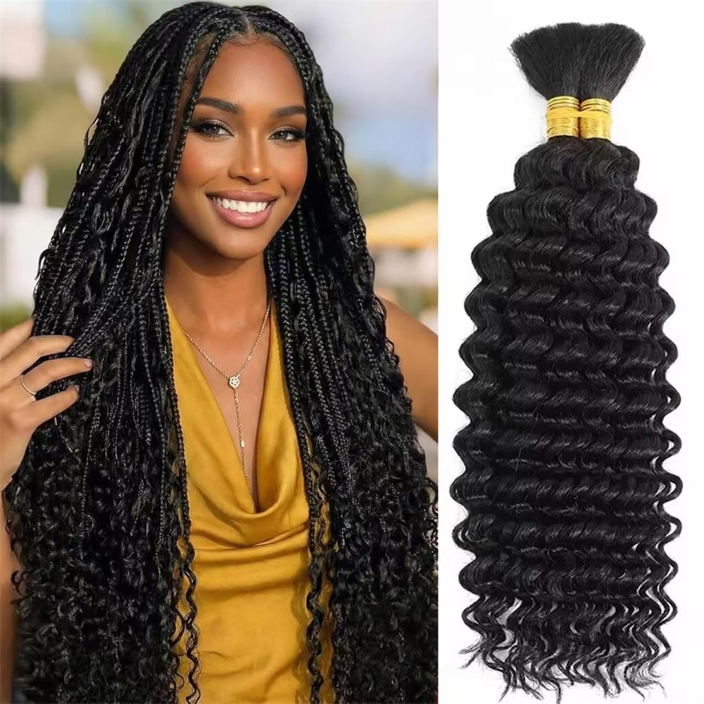 Hair Care Formulation - Deep Wave Bulk Human Hair Braiding