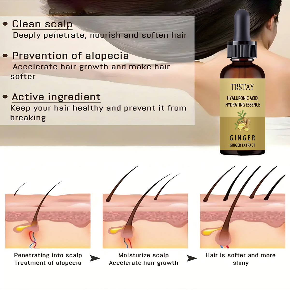 Hair Growth Serum Anti Prevent - đánh giá và giá Caffeine Hair Serum