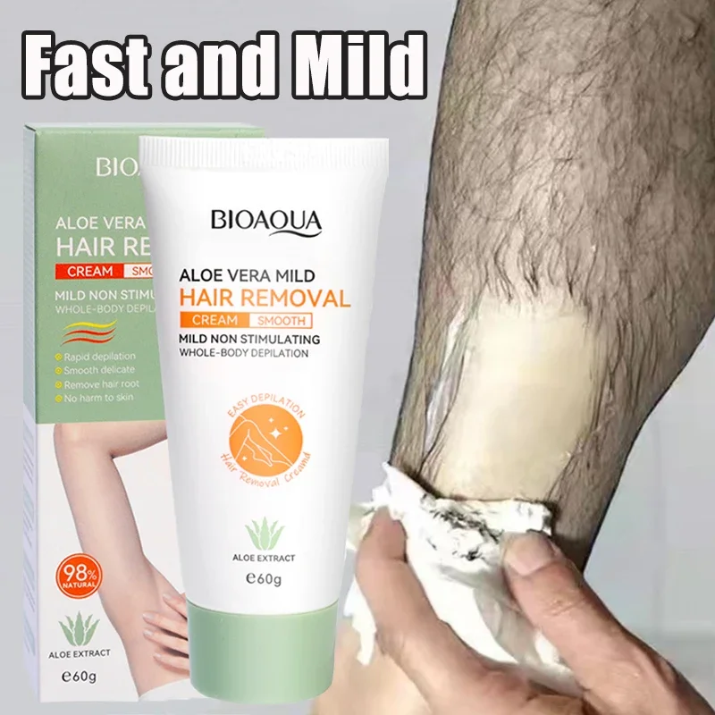 Fast Mild Hair Removal Cream H - đánh giá và giá Caffeine Hair Serum