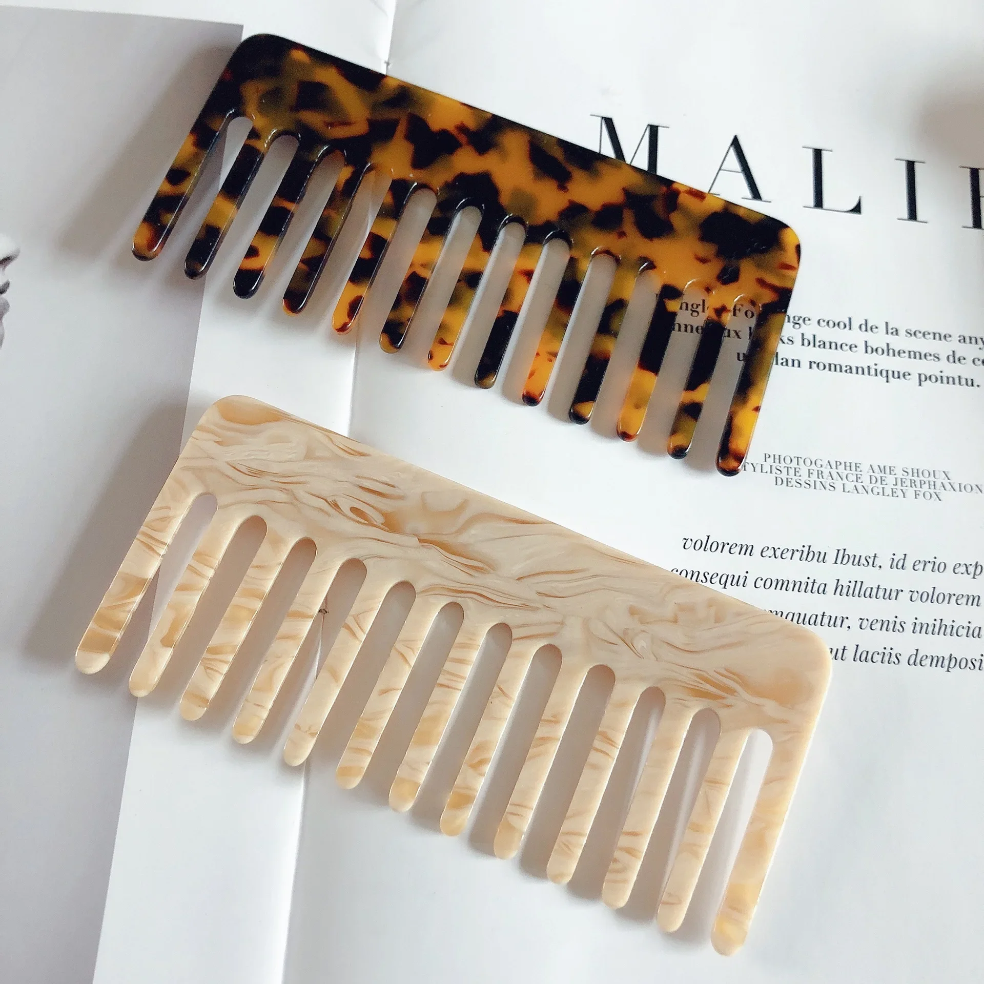 Korean Fashion Acetate Colorfu - đánh giá và giá Hair Care Korean