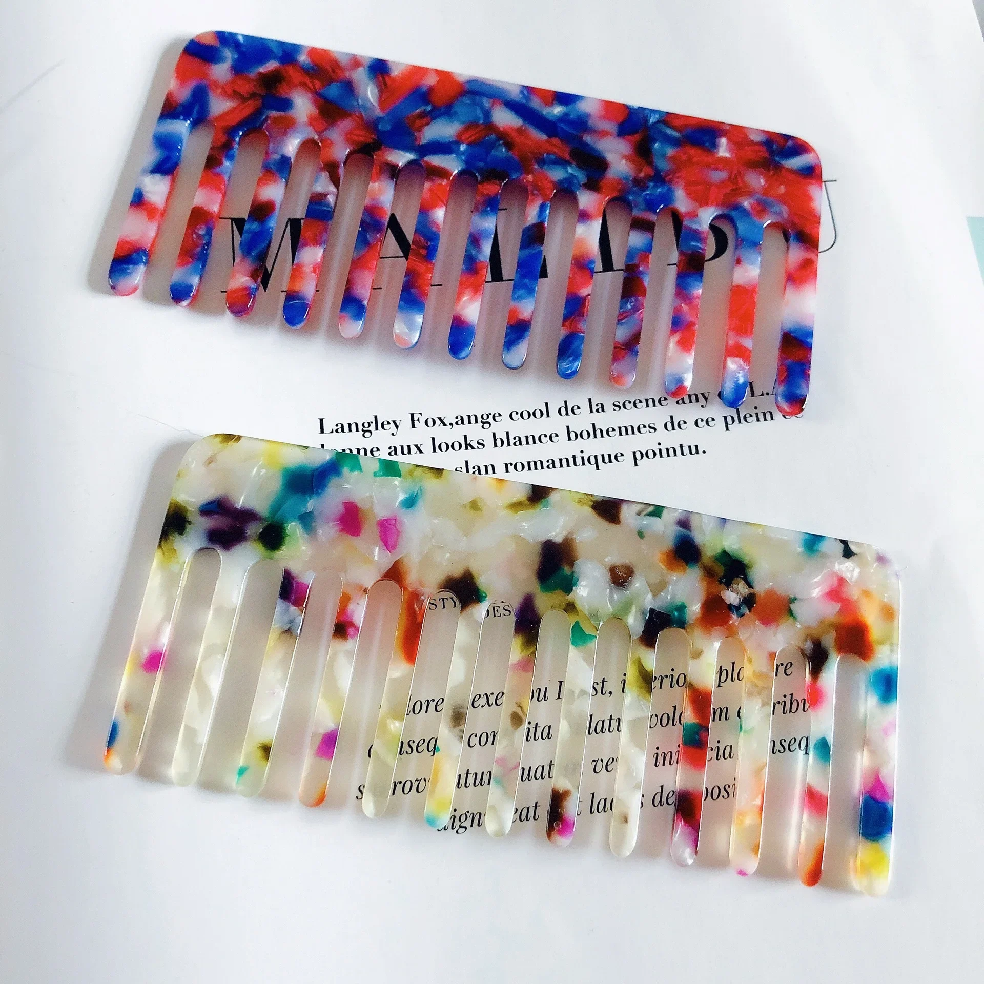 Korean Fashion Acetate Colorfu - đánh giá và giá Hair Care Korean