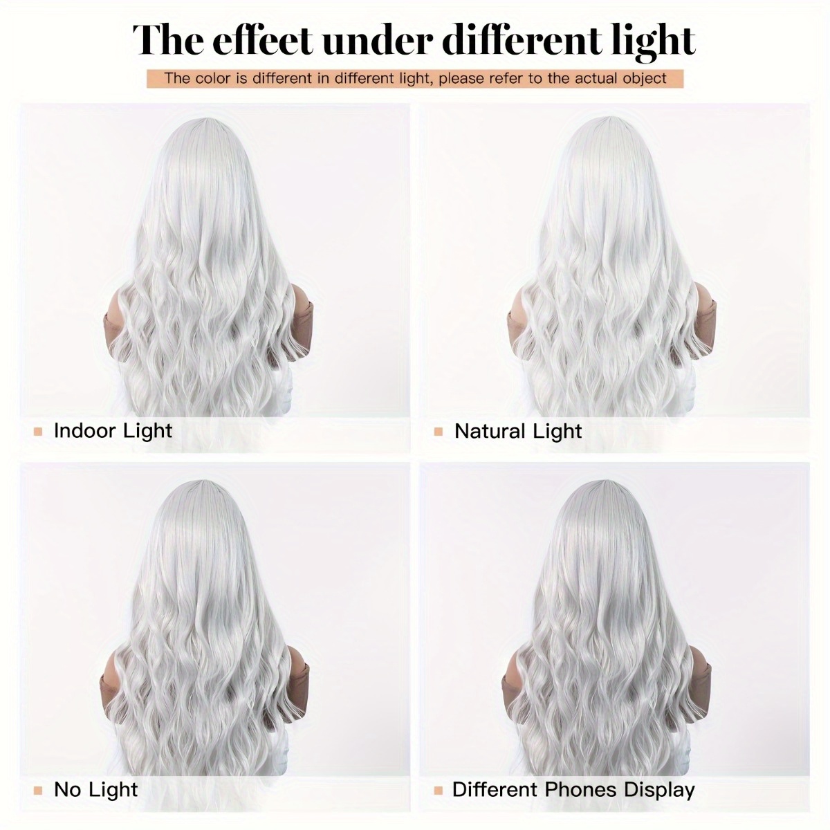 Anxin Brand Synthetic Fiber Wi - đánh giá và giá Hair Care Wavy Hair