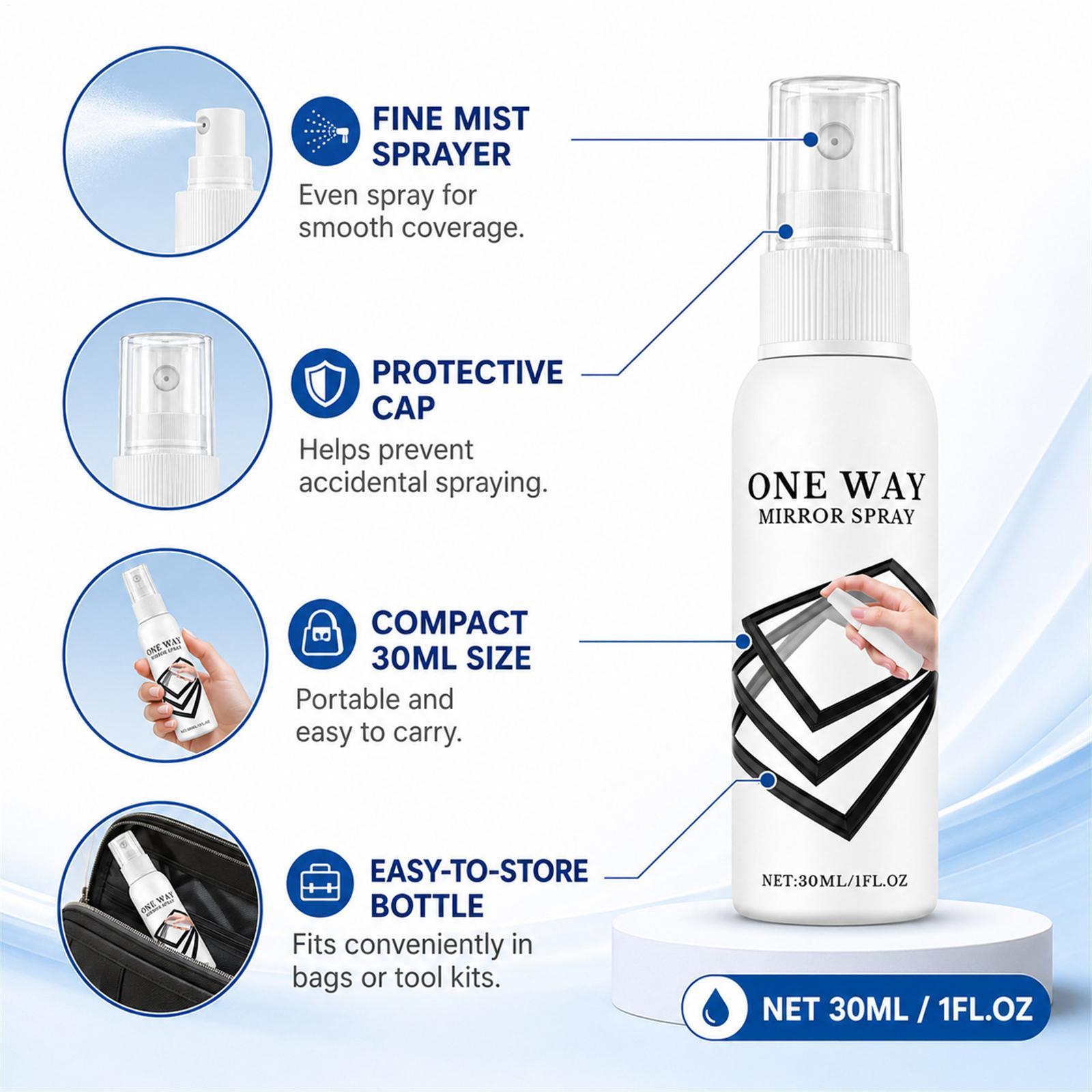 Reflective Window Spray 30ml Q - đánh giá và giá Heat Protectant Spray