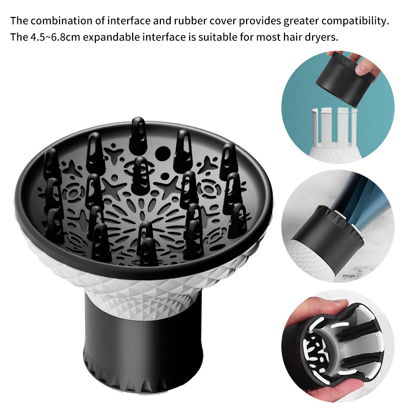 Universal Hair Dryer Diffuser  - đánh giá và giá Hair Care Wavy Hair