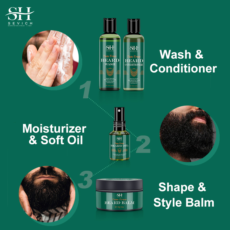 Sevich Tea Tree Beard Care Ser - đánh giá và giá Hair Care Essential Oil Atomizing