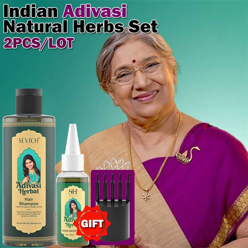 Herbal Hair Growth Set India A - đánh giá và giá Hair Care India