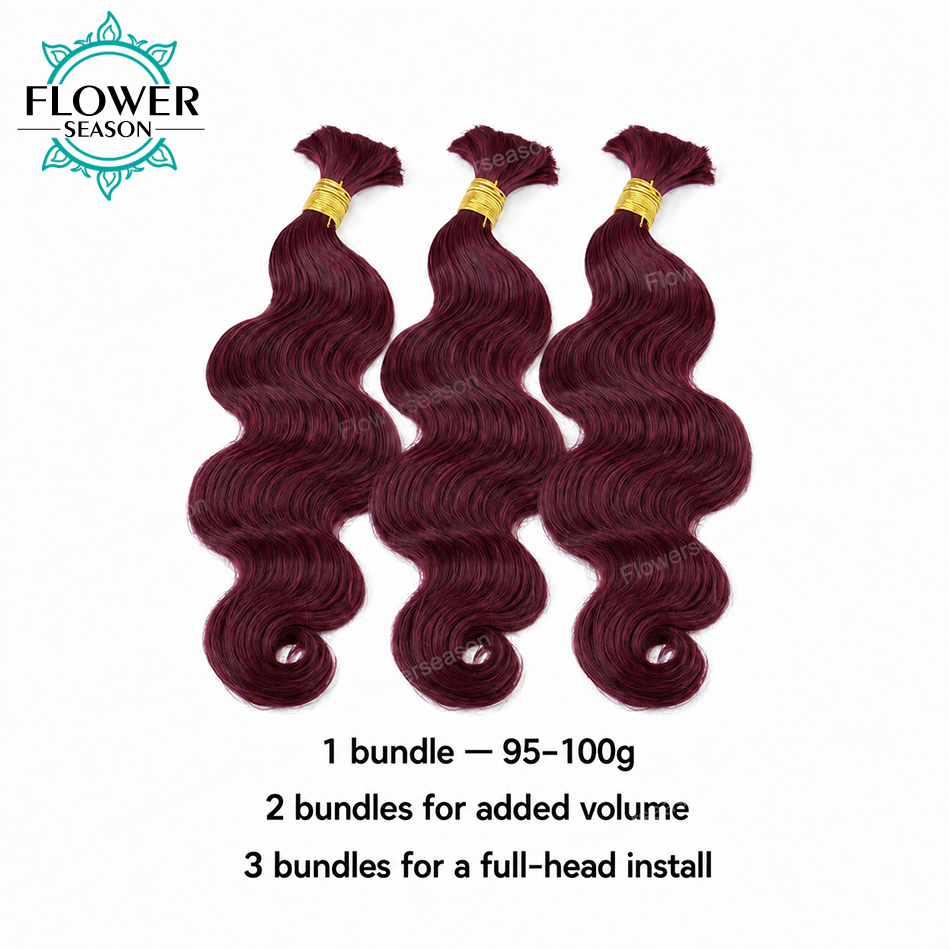 Bulk Human Hair For Braiding B - đánh giá và giá Hair Care Wavy Hair
