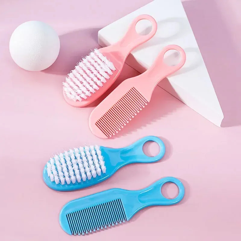 1/2Set Baby Hairbrush Comb Por - đánh giá và giá Hair Care For Baby