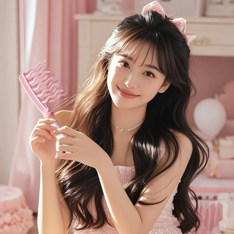 Double Row Wavy Tooth Hair Sty - đánh giá và giá Hair Care Wavy Hair
