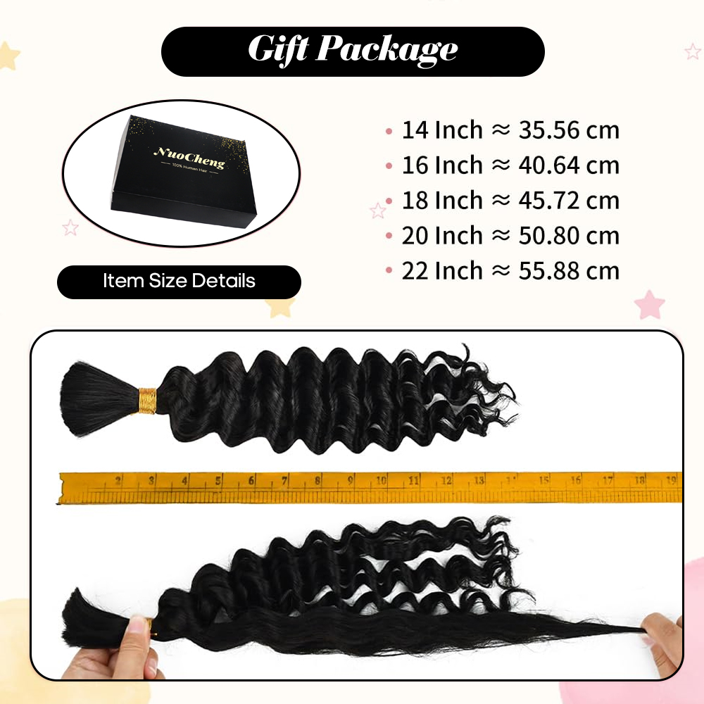 2 Bundles Human Braiding Hair  - đánh giá và giá Hair Care Formulation