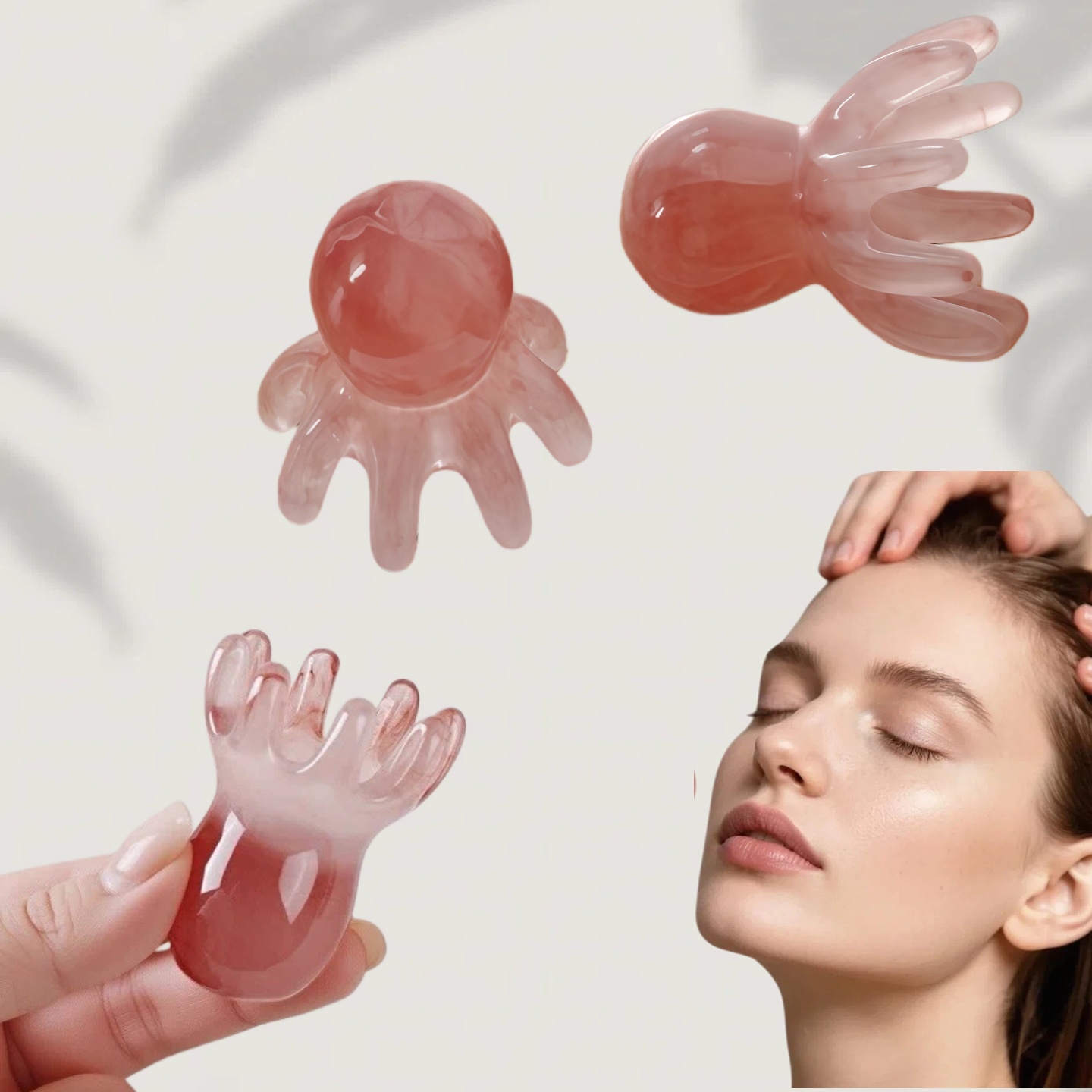 Cute Octopus Scalp Massage Com - đánh giá và giá Hair Care Korean