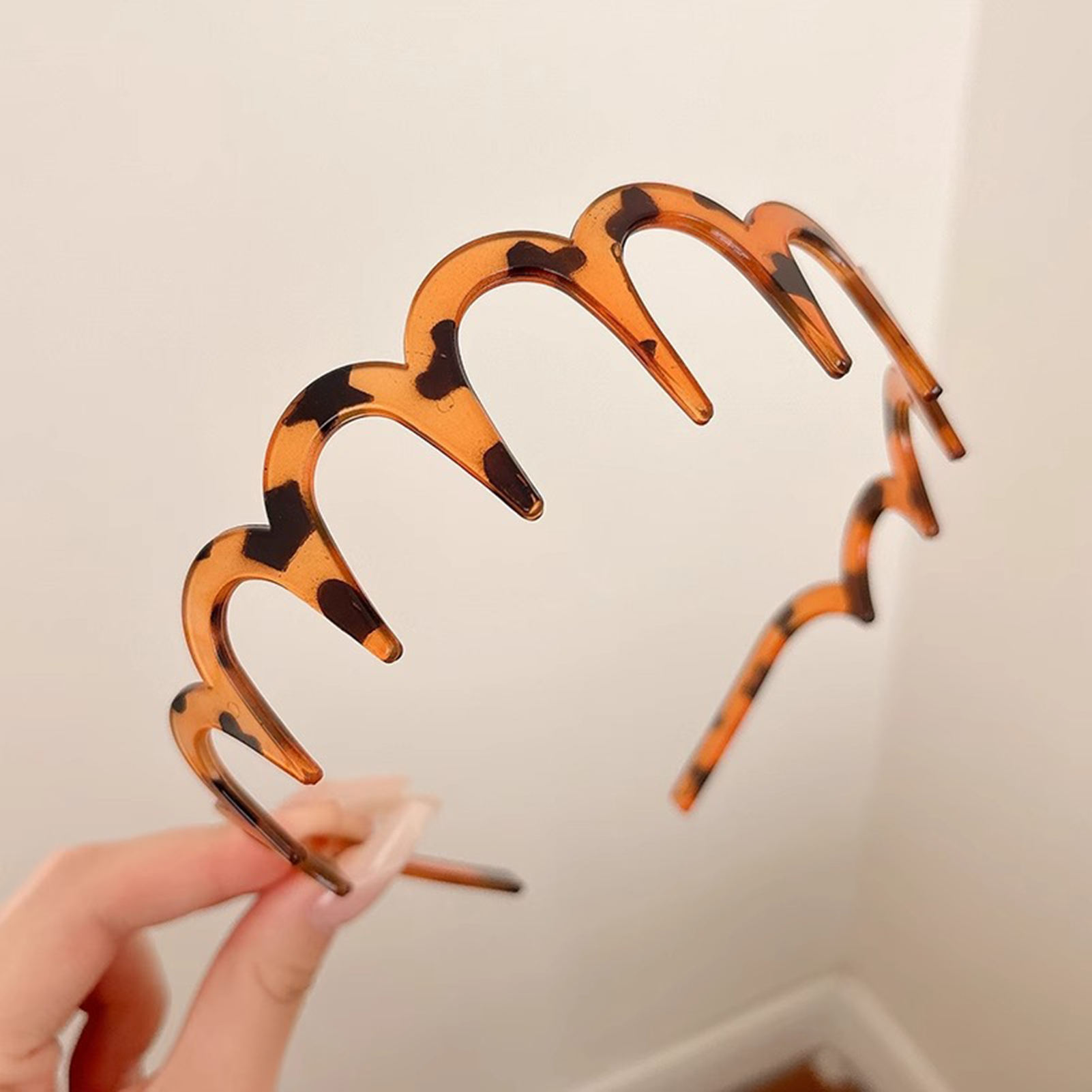 Headband Acrylic Wavy Anti-Sli - đánh giá và giá Hair Care Wavy Hair