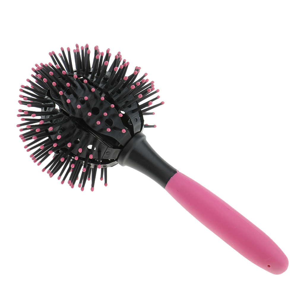 3D Bàn Chải Tròn Bóng Lược Sal - đánh giá và giá Hair Care Wavy Hair