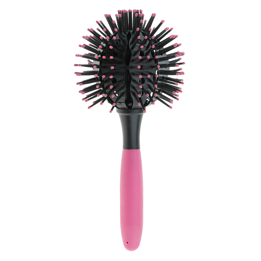 3D Bàn Chải Tròn Bóng Lược Sal - đánh giá và giá Hair Care Wavy Hair
