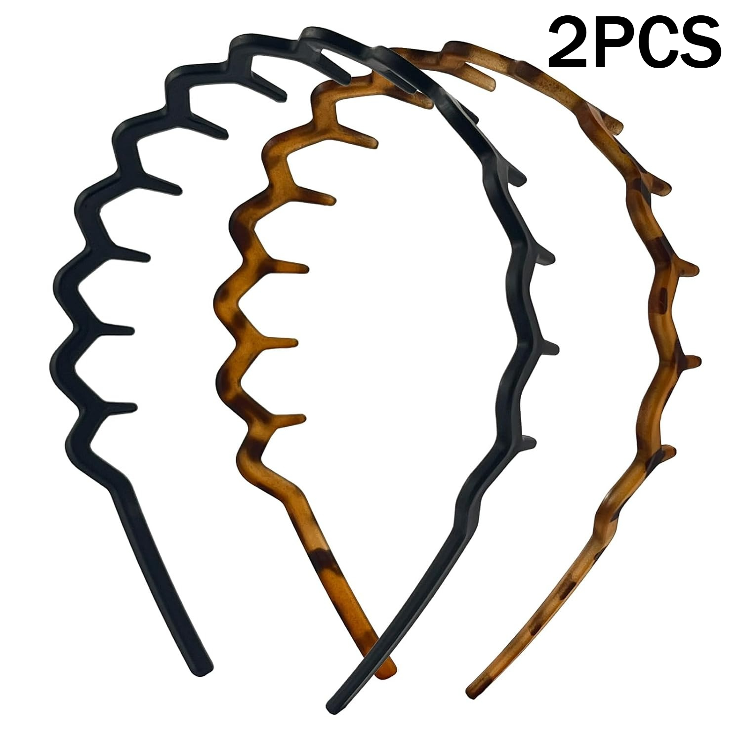 2PCS Headbands for Women & Men - đánh giá và giá Hair Care Wavy Hair
