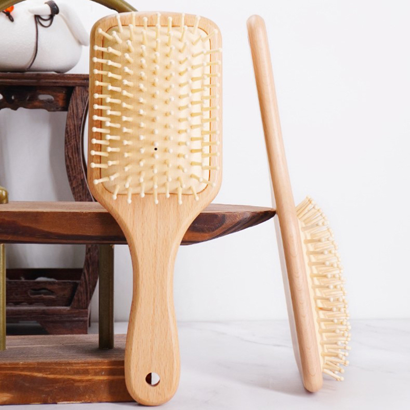 Wood Airbag Comb Professional  - đánh giá và giá Hair Care For Baby