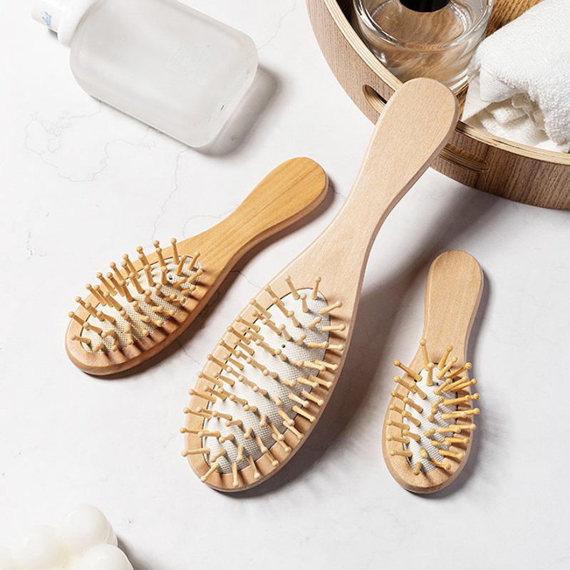 Wood Airbag Comb Professional  - đánh giá và giá Hair Care For Baby