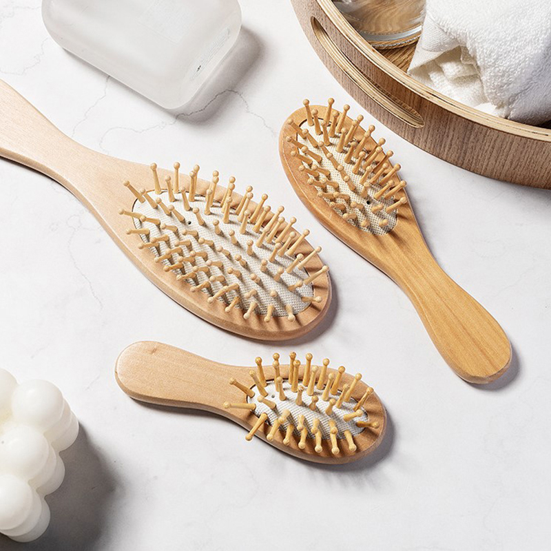 Wood Airbag Comb Professional  - đánh giá và giá Hair Care For Baby
