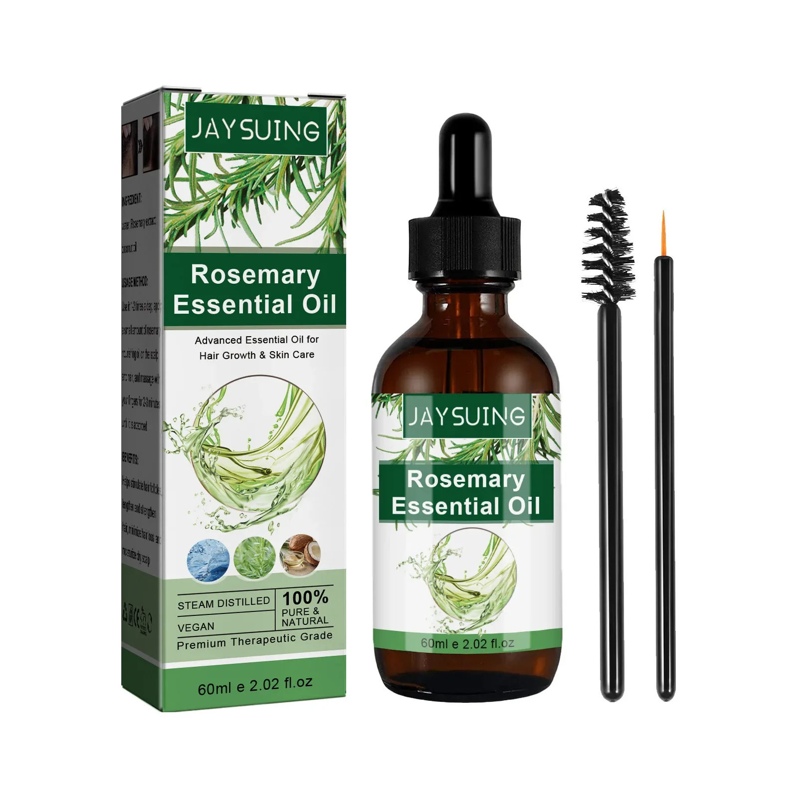 Rosemary Essential Oil For Hai - đánh giá và giá Hair Growth Serum Oil