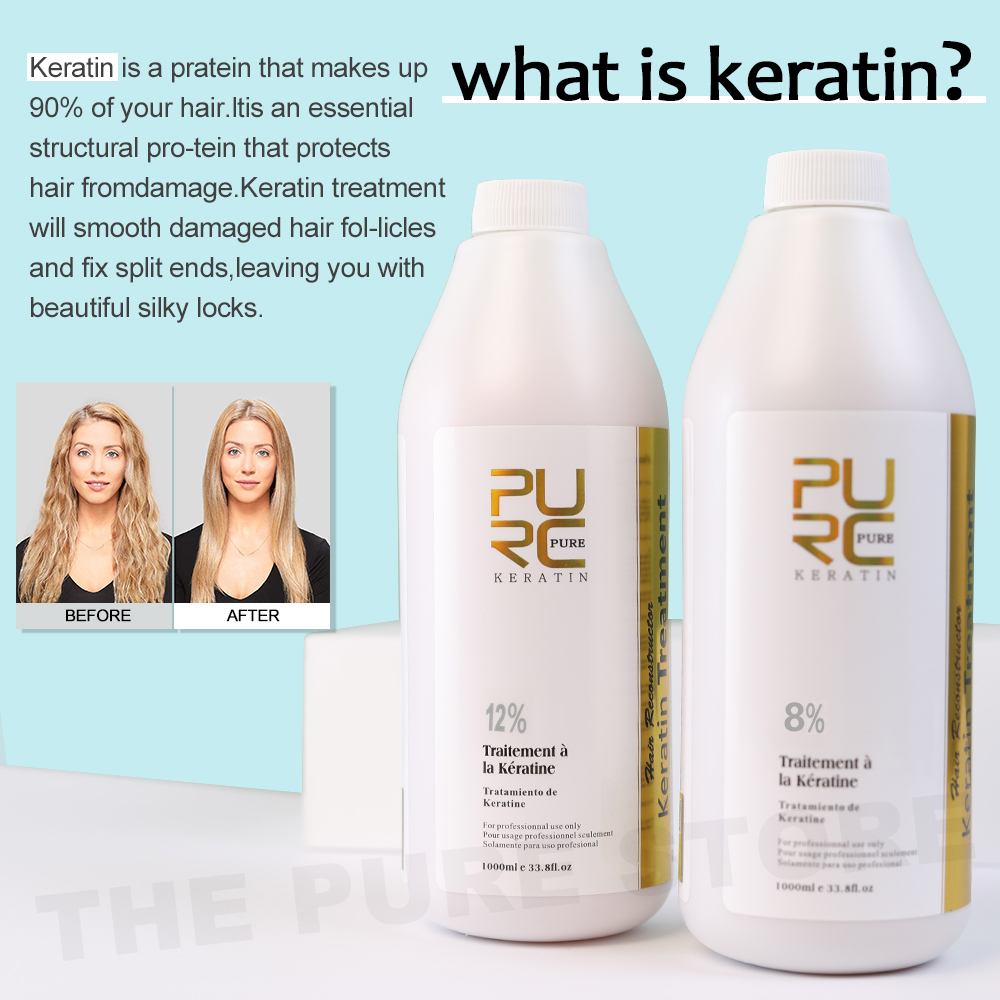 PURC 12% Keratin Smoothing Hai - đánh giá và giá Hair Care Brand