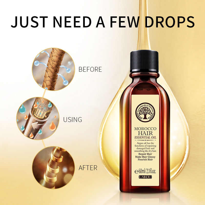 60ML Chăm Sóc Tóc Morocco Arga - đánh giá và giá Caffeine Hair Serum