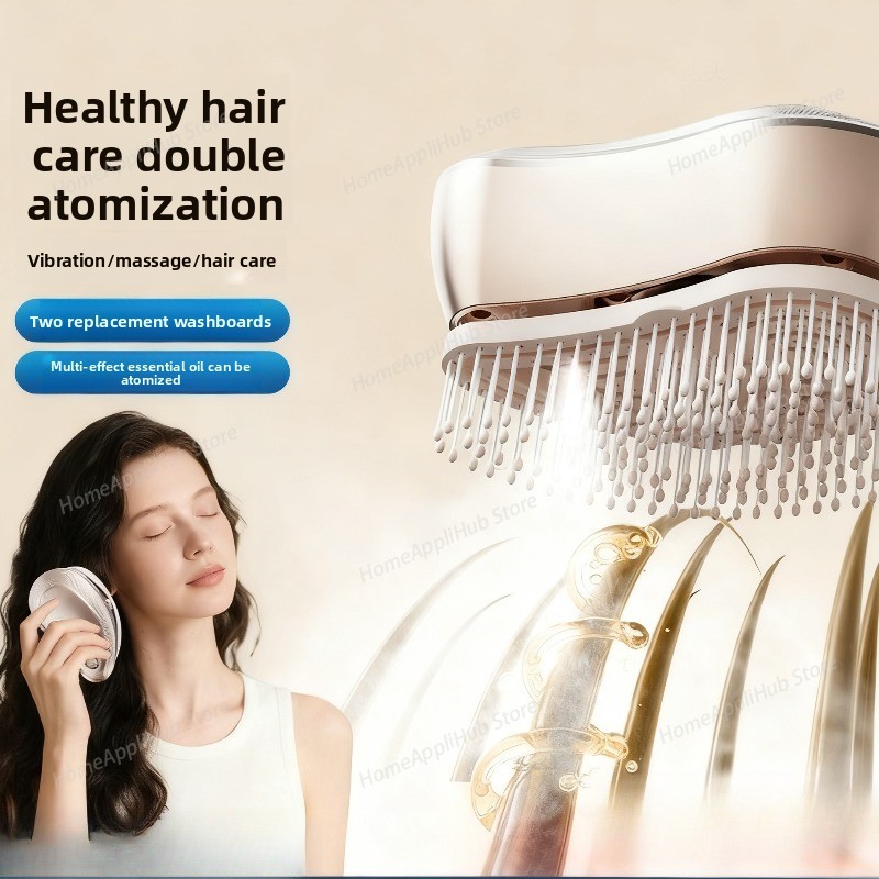 Massage Comb Electric Spray Ma - đánh giá và giá Hair Care Essential Oil Atomizing