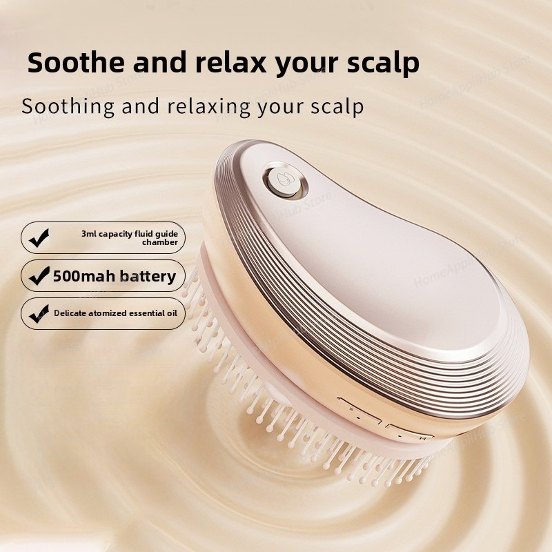 Massage Comb Electric Spray Ma - đánh giá và giá Hair Care Essential Oil Atomizing