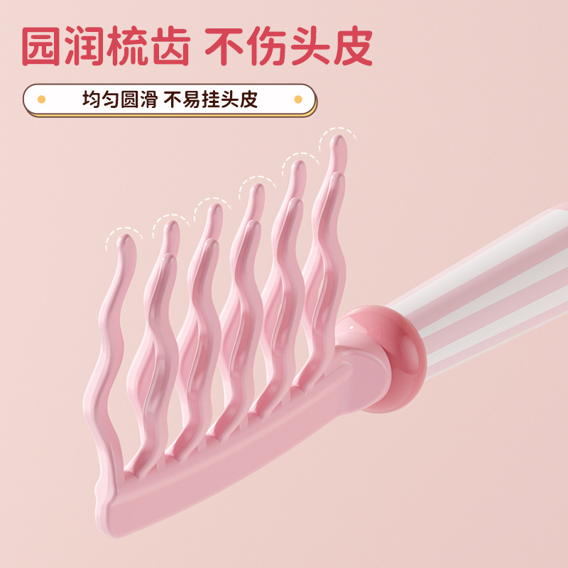 Double Row Wavy Tooth Hair Sty - đánh giá và giá Hair Care Wavy Hair
