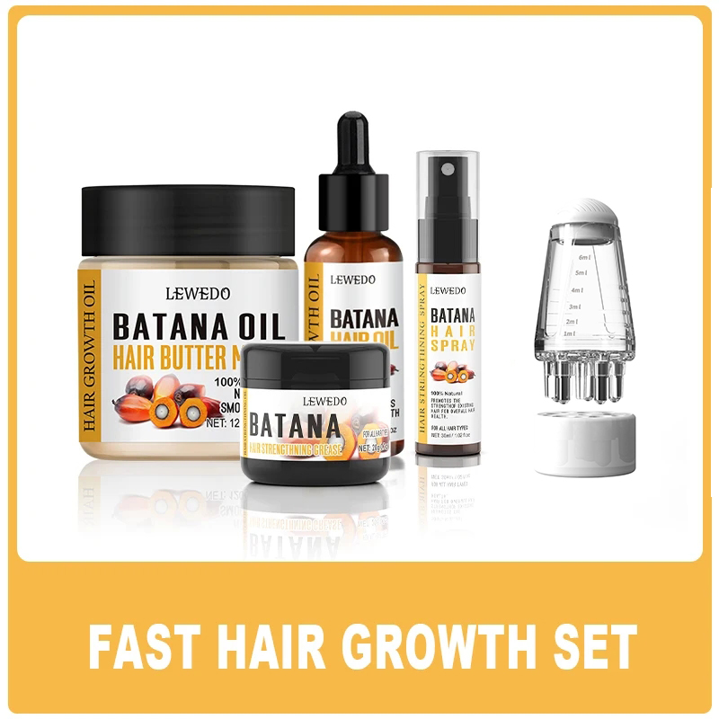 LEWEDO Batana Oil Hair Growth  - đánh giá và giá Caffeine Hair Serum
