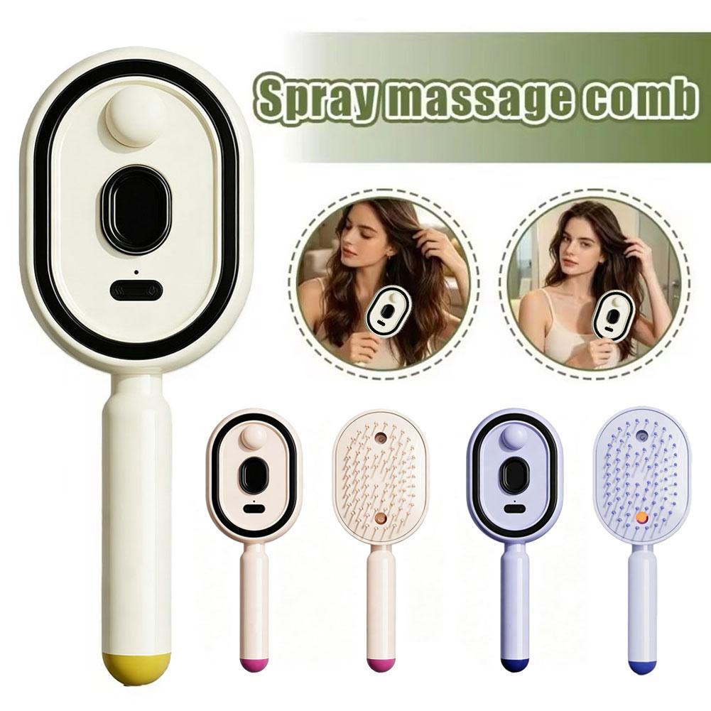 Multi Functional Massage Comb  - đánh giá và giá Hair Care Essential Oil Atomizing
