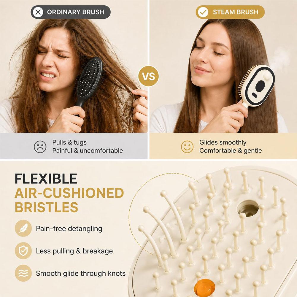 Multi Functional Massage Comb  - đánh giá và giá Hair Care Essential Oil Atomizing