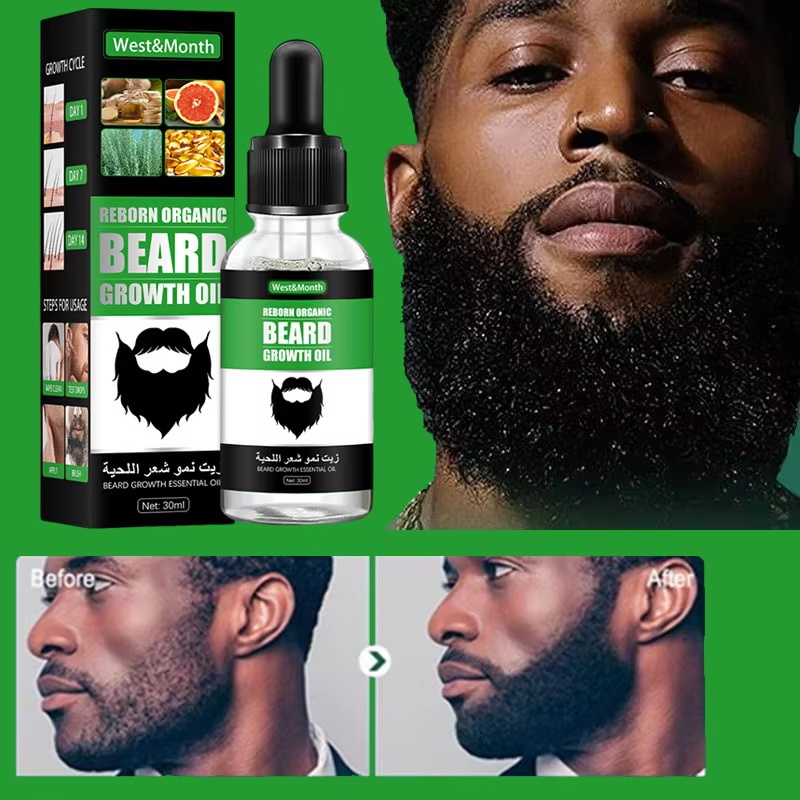 Fast Natural Mature Men Beard  - đánh giá và giá Caffeine Hair Serum