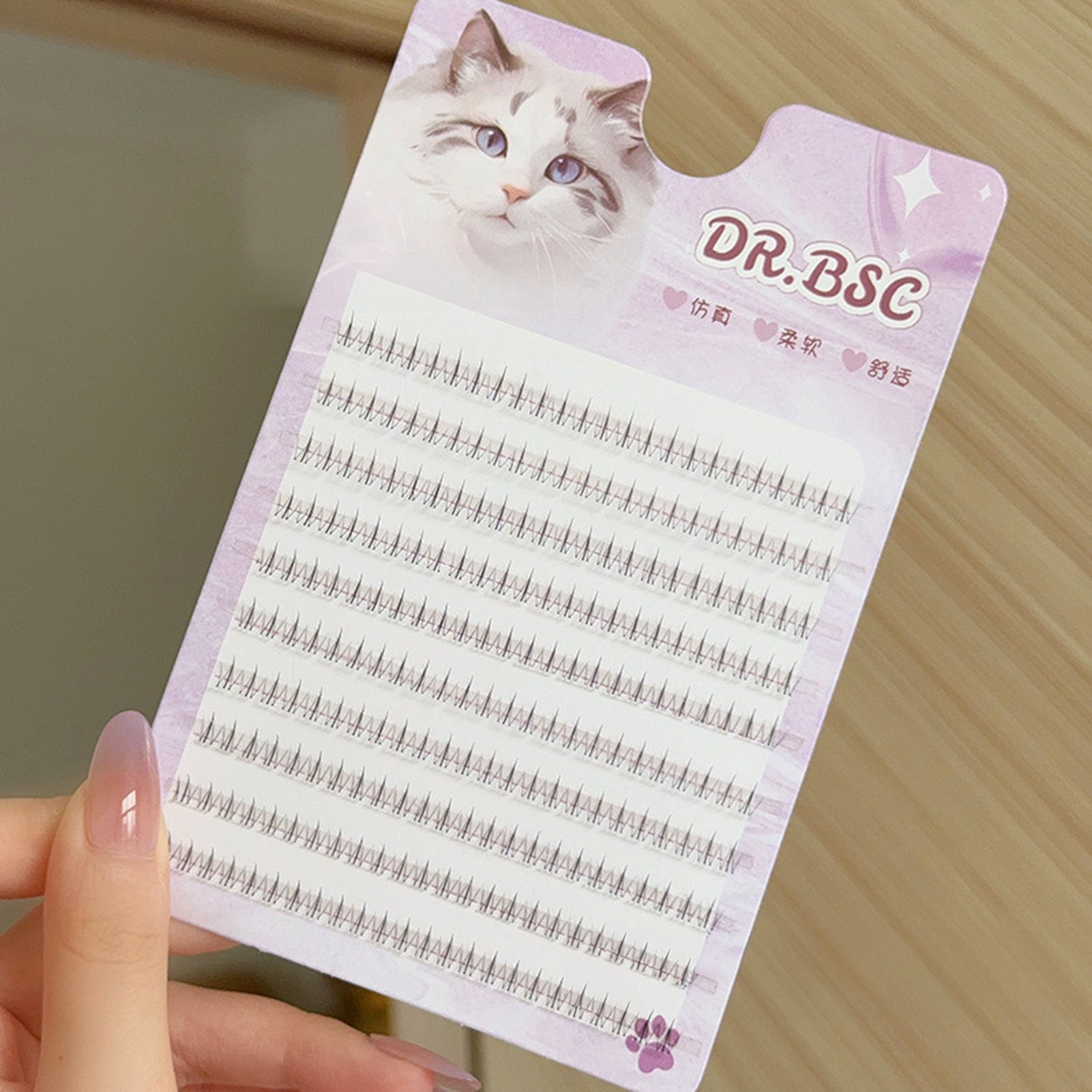 Thin Band Bottom False Eyelash - đánh giá và giá Hair Care Korean