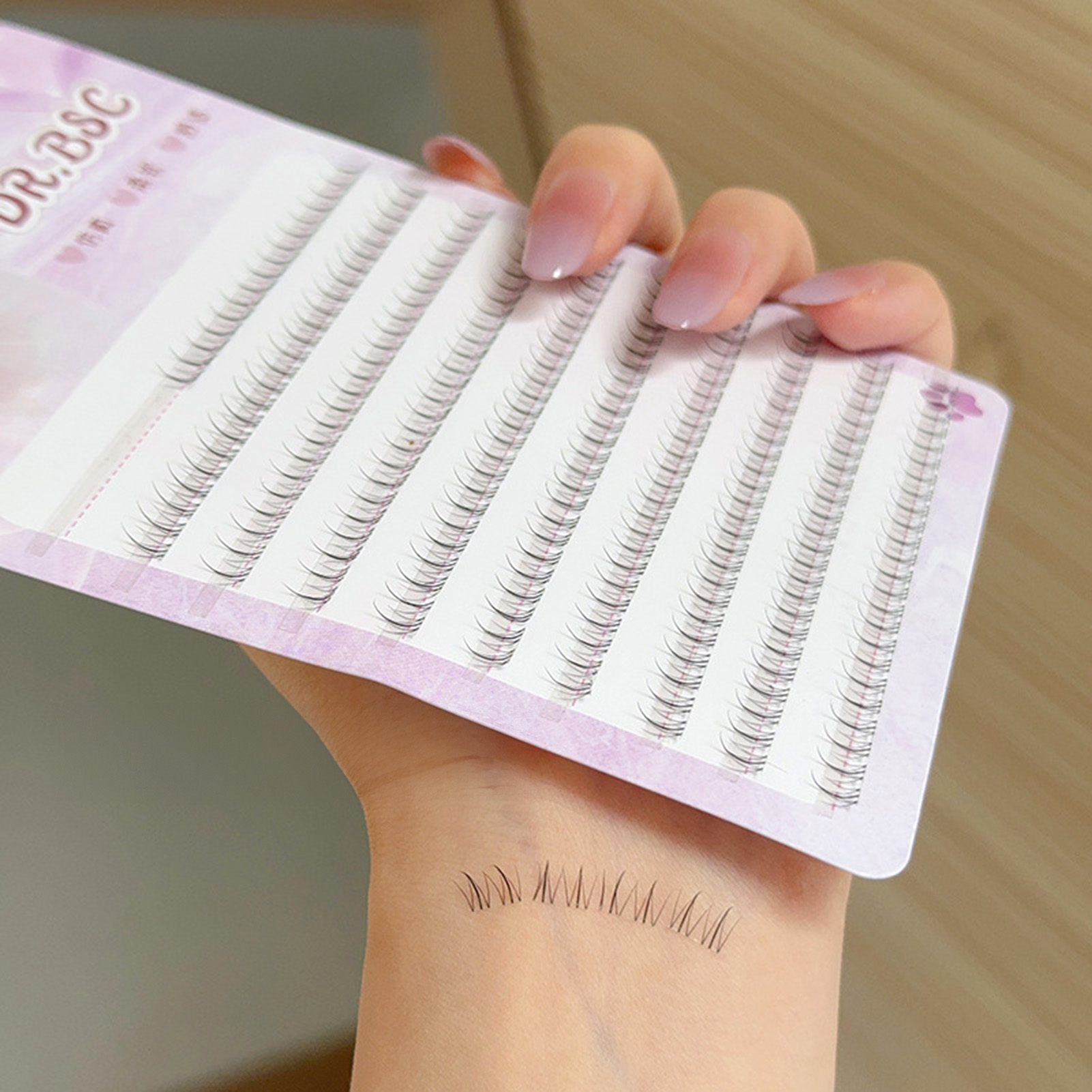 Thin Band Bottom False Eyelash - đánh giá và giá Hair Care Korean