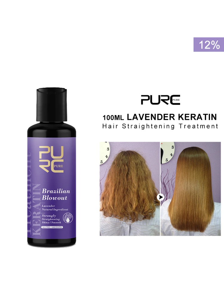 PURC Lavender 12% Brazilian Ke - đánh giá và giá Hair Care Korean