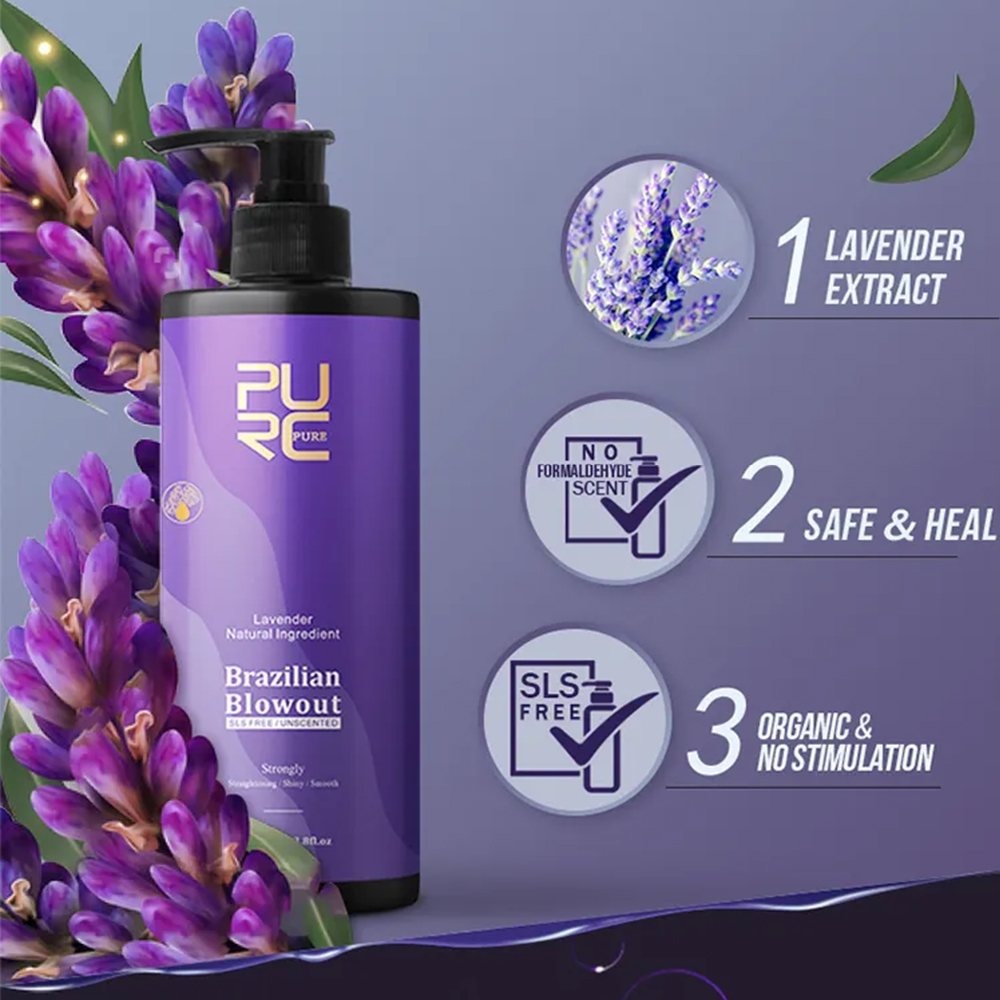 PURC Lavender 12% Brazilian Ke - đánh giá và giá Hair Care Korean